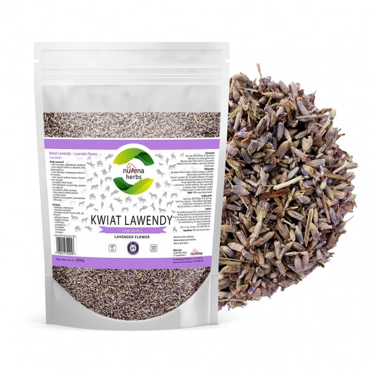 NuVena Herbs - Lawenda kwiat 1kg (DP)