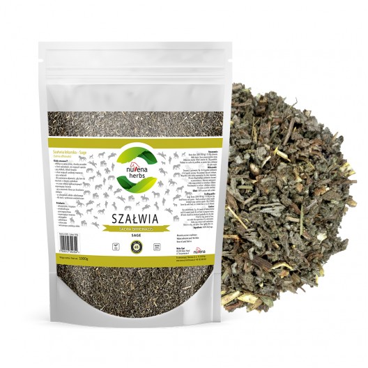 NuVena Herbs - Szałwia lekarska 1kg (DP)