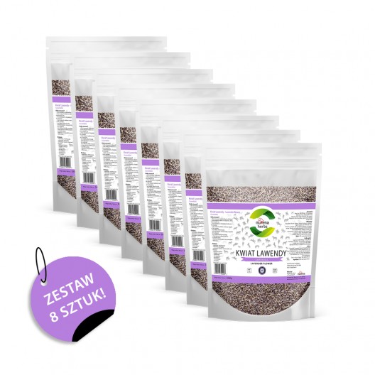 NuVena Herbs - 8x Lawenda kwiat 1kg (DP)