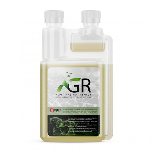 Aloe Gastro Remedy 1 litr - ochrona układu pokarmowego koni – Nuba Equi