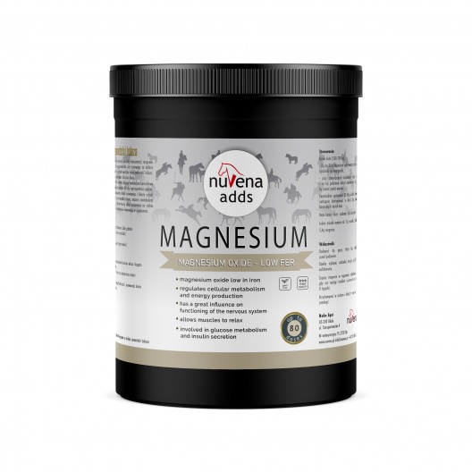 NuVena - Magnesium Low Fer 1200g - magnez dla koni